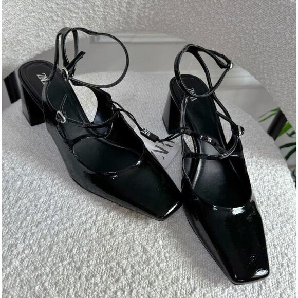 Zara Shoes - Zara Women's Black Courts